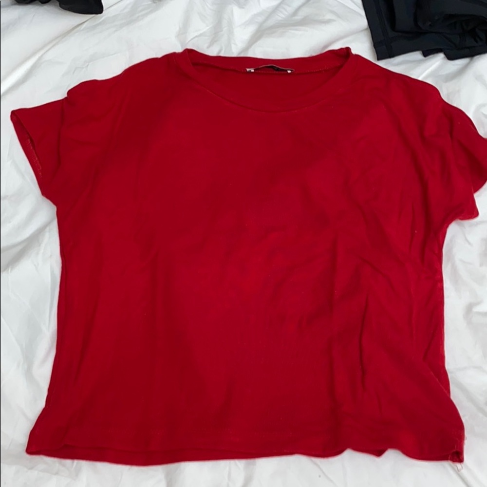 Red Zara Tee